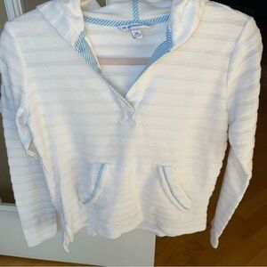 Women’s Southern Tide White Hoodie-XS